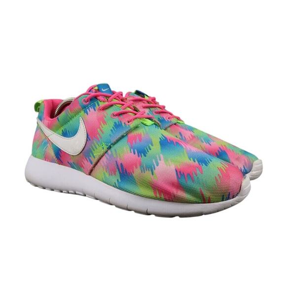 Nike Shoes Kids 7 Roshe Run Youth Athletic Sport Active School Bright Trainers - Picture 1 of 14